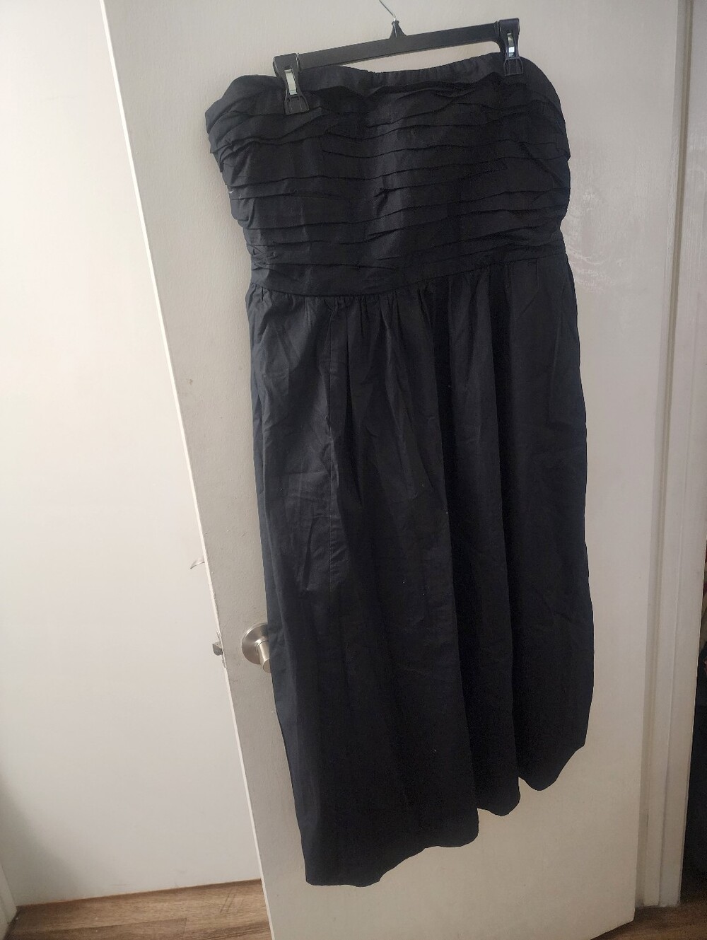 NWT MID DRESS SIZE XLARGE ELASTIC BACK REMOVEABLE STRAPS By AMBERCROMBIE & FITCH